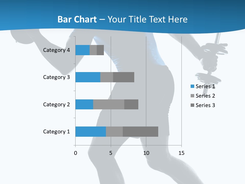 Profile Standing Young PowerPoint Template