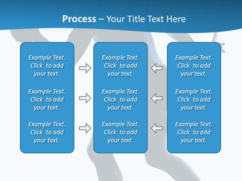 Profile Standing Young PowerPoint Template