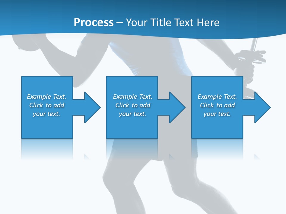 Profile Standing Young PowerPoint Template
