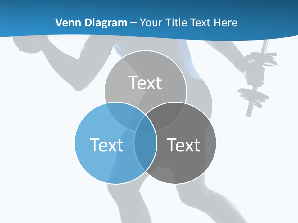 Profile Standing Young PowerPoint Template