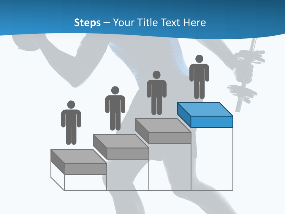Profile Standing Young PowerPoint Template