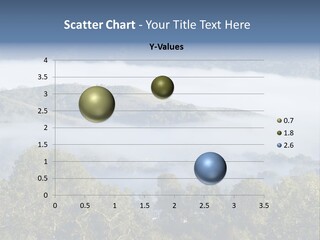 Clouds Valley Ojai Valley PowerPoint Template