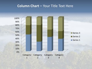 Clouds Valley Ojai Valley PowerPoint Template