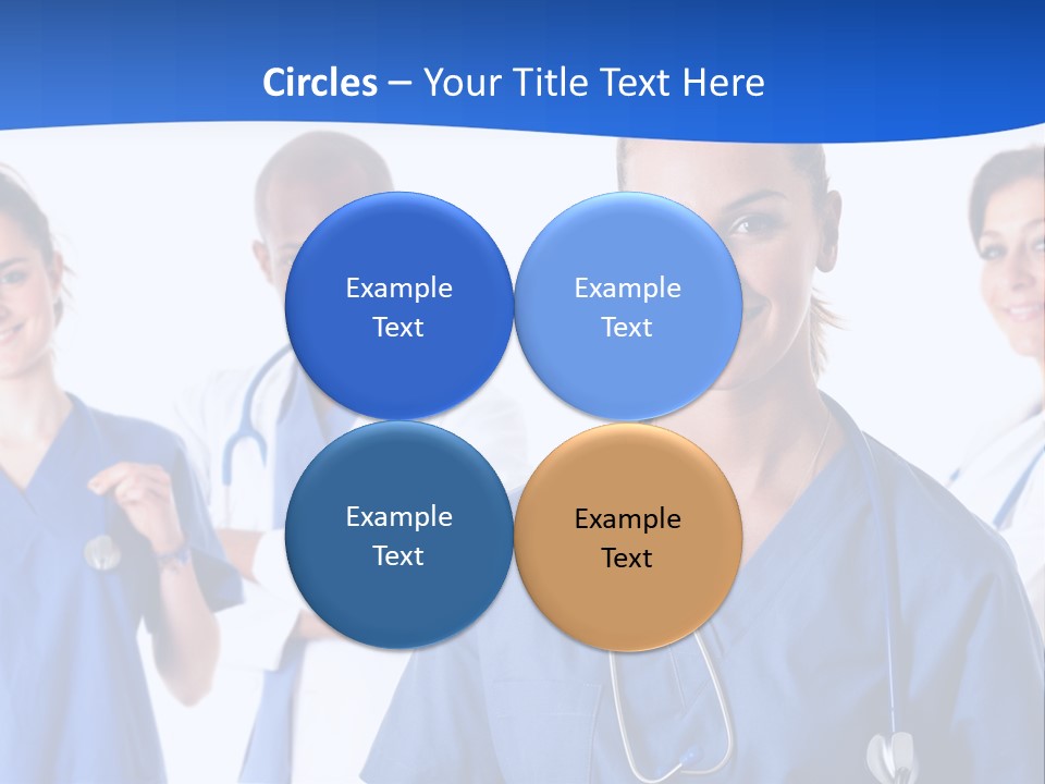 Health Clinic Nurse PowerPoint Template