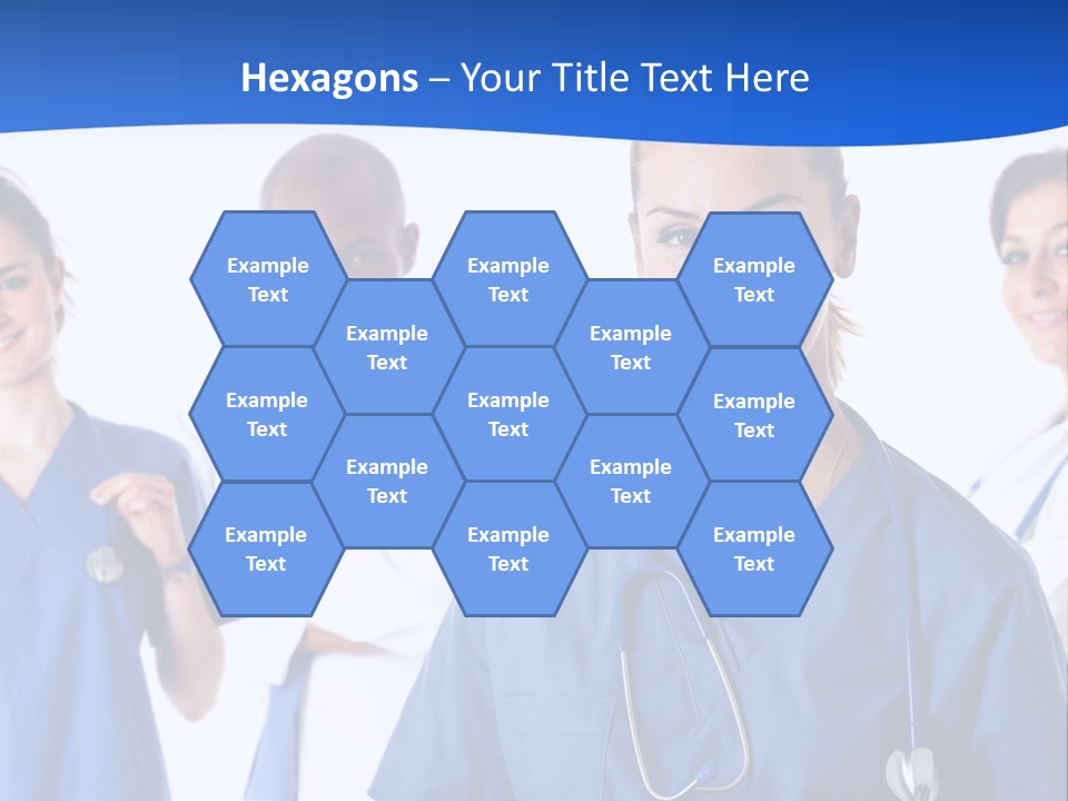 Health Clinic Nurse PowerPoint Template