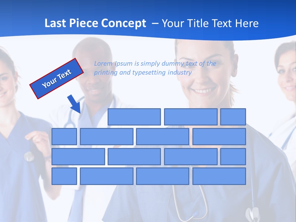 Health Clinic Nurse PowerPoint Template
