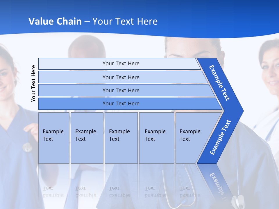 Health Clinic Nurse PowerPoint Template