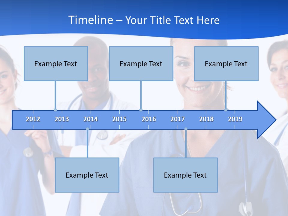 Health Clinic Nurse PowerPoint Template