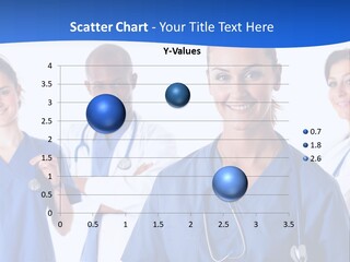 Health Clinic Nurse PowerPoint Template