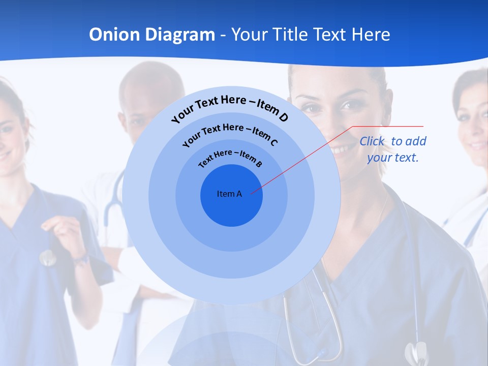 Health Clinic Nurse PowerPoint Template