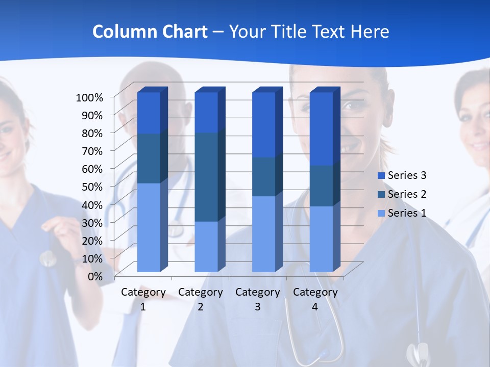 Health Clinic Nurse PowerPoint Template