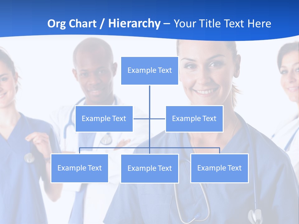 Health Clinic Nurse PowerPoint Template