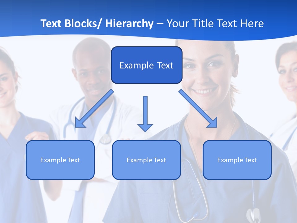Health Clinic Nurse PowerPoint Template
