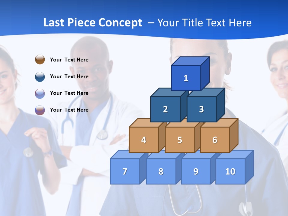 Health Clinic Nurse PowerPoint Template