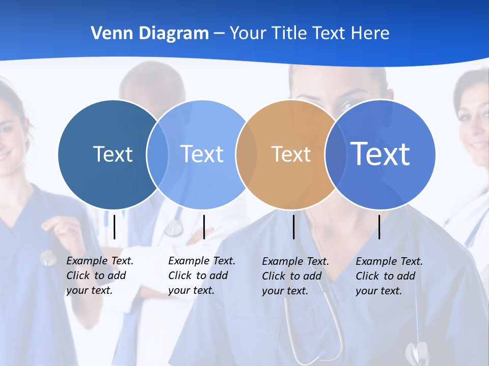 Health Clinic Nurse PowerPoint Template