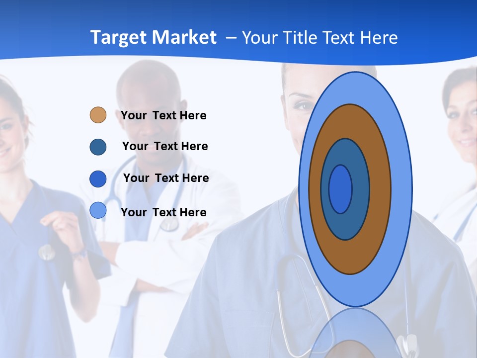 Health Clinic Nurse PowerPoint Template