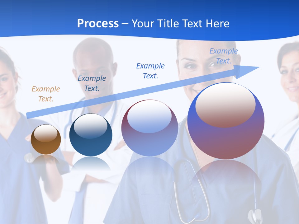 Health Clinic Nurse PowerPoint Template