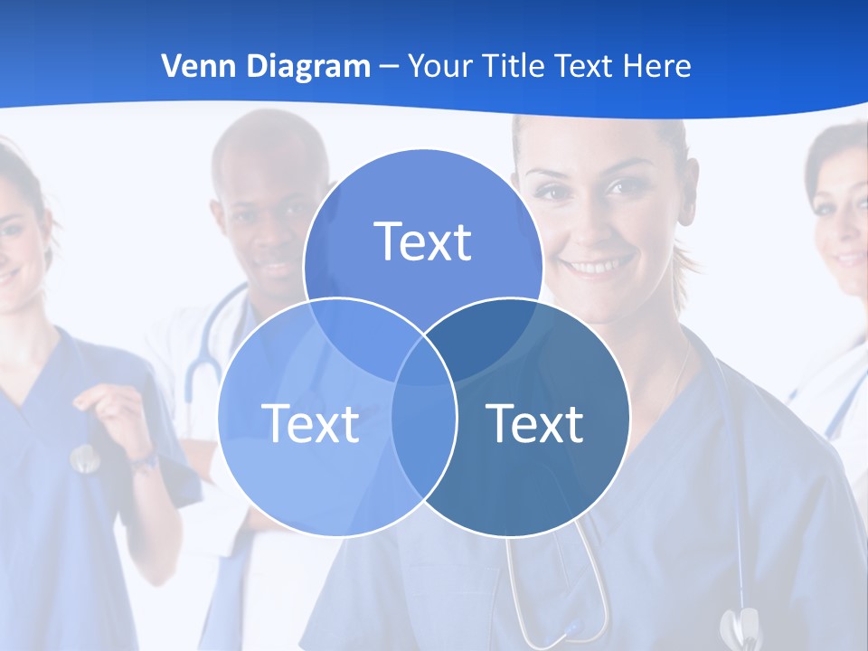 Health Clinic Nurse PowerPoint Template