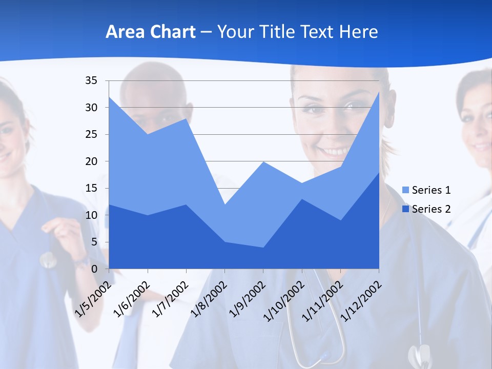 Health Clinic Nurse PowerPoint Template