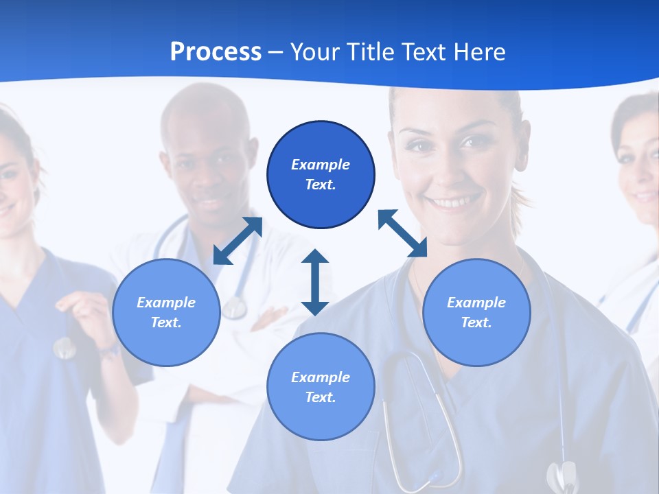 Health Clinic Nurse PowerPoint Template