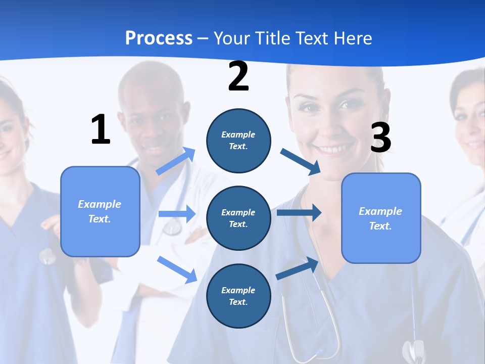 Health Clinic Nurse PowerPoint Template