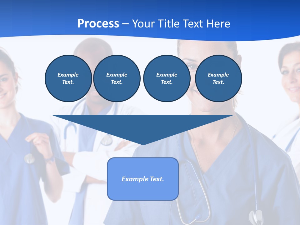 Health Clinic Nurse PowerPoint Template