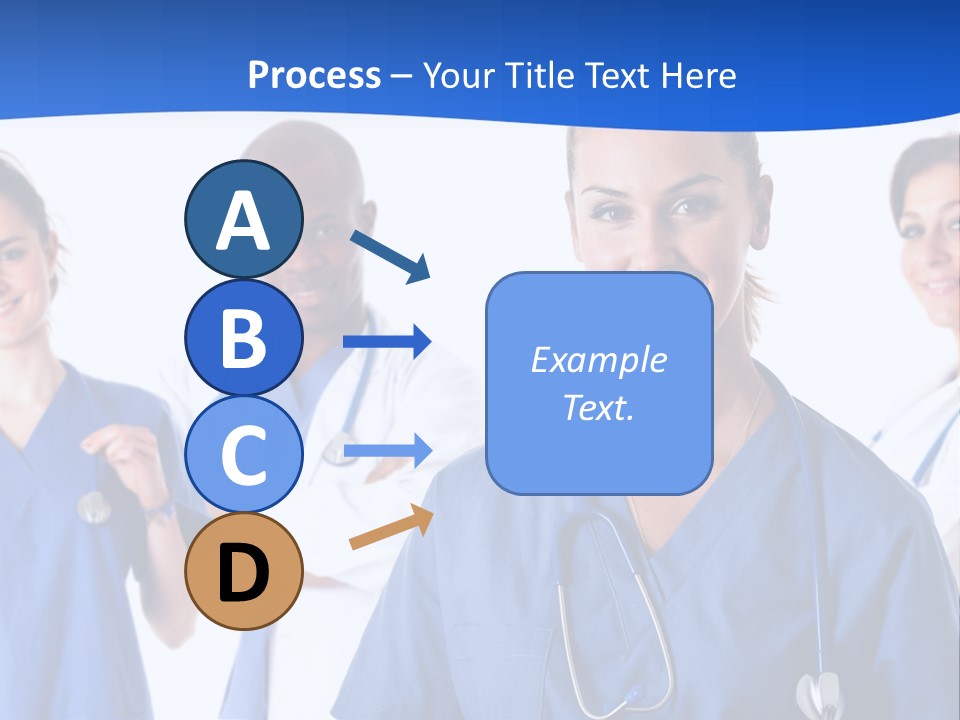 Health Clinic Nurse PowerPoint Template