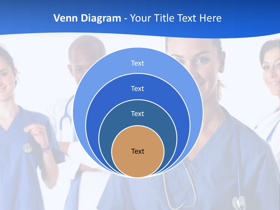 Health Clinic Nurse PowerPoint Template