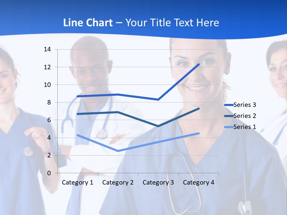 Health Clinic Nurse PowerPoint Template