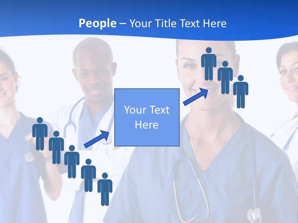 Health Clinic Nurse PowerPoint Template