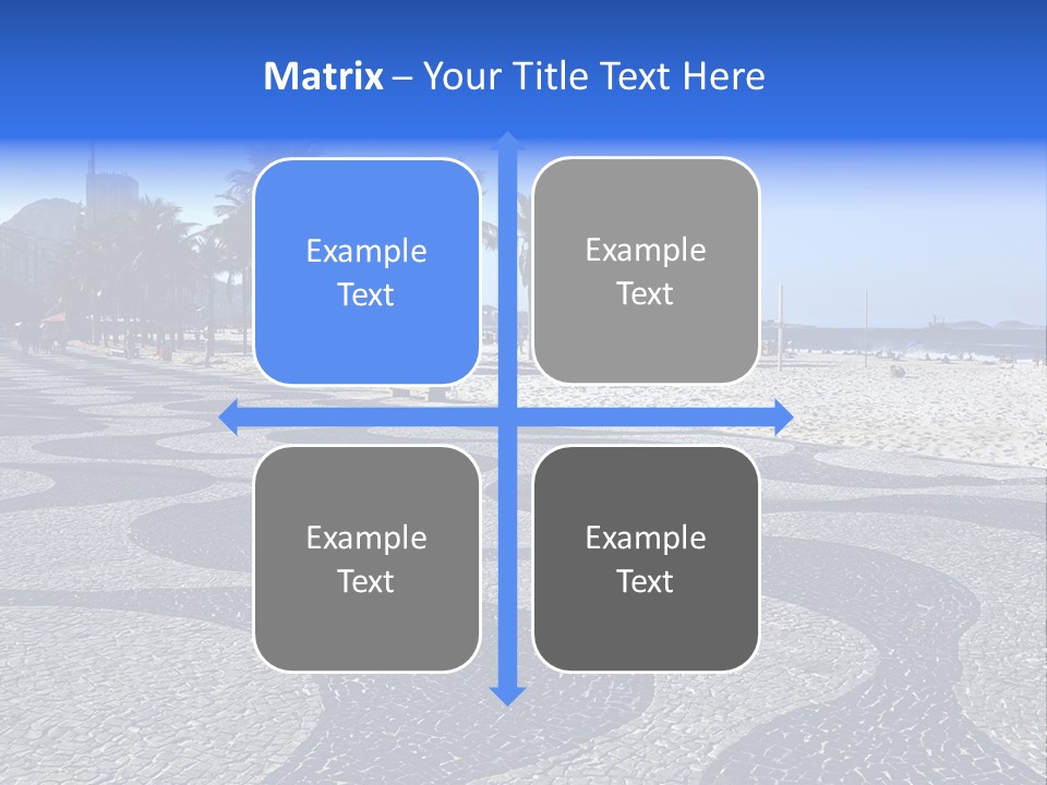 Sand Mountain Gavea PowerPoint Template