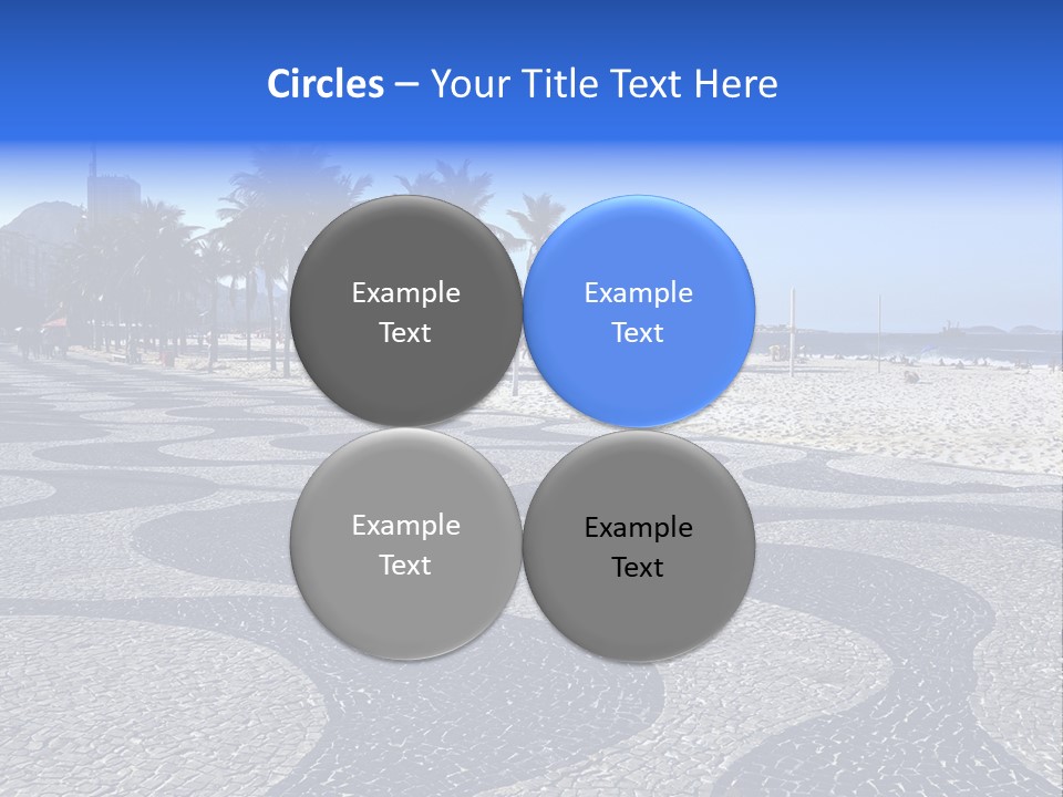 Sand Mountain Gavea PowerPoint Template