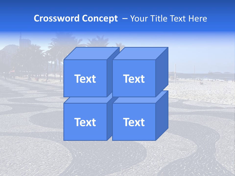 Sand Mountain Gavea PowerPoint Template