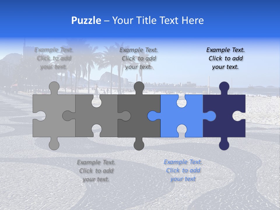 Sand Mountain Gavea PowerPoint Template