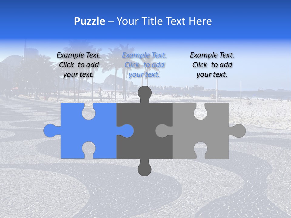 Sand Mountain Gavea PowerPoint Template