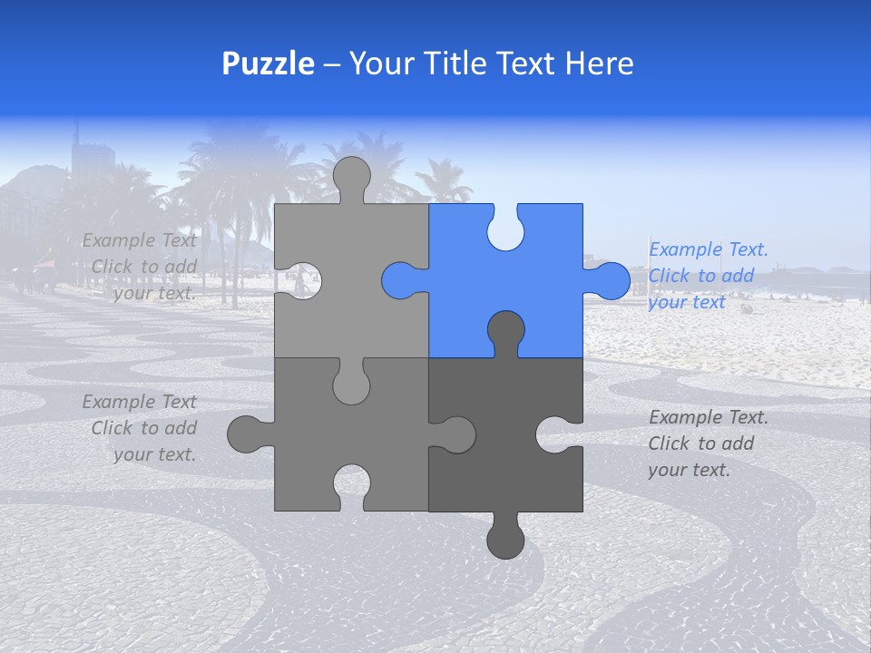 Sand Mountain Gavea PowerPoint Template