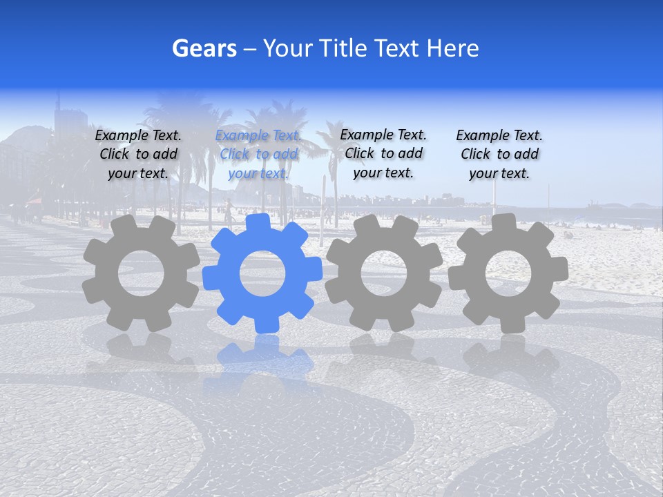 Sand Mountain Gavea PowerPoint Template