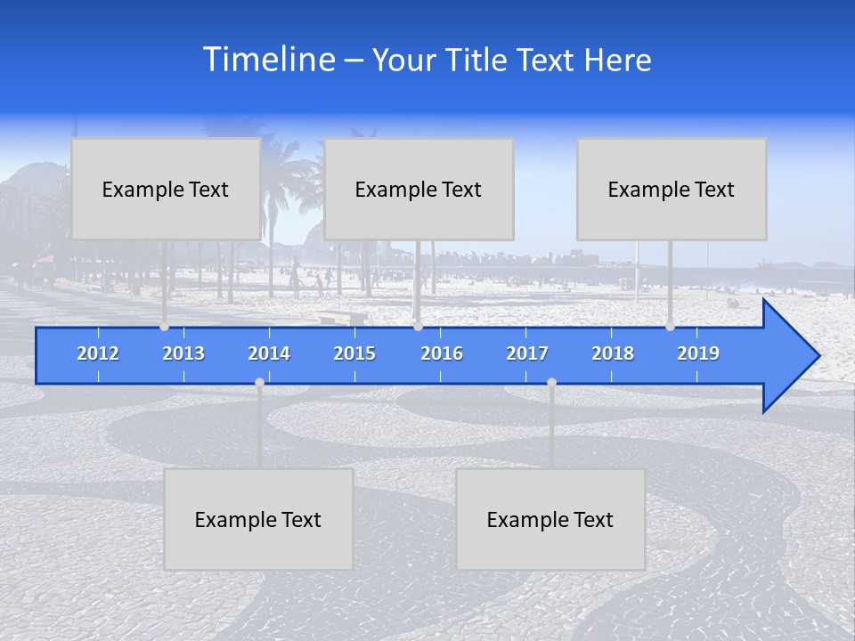 Sand Mountain Gavea PowerPoint Template