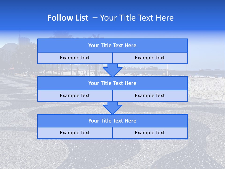 Sand Mountain Gavea PowerPoint Template