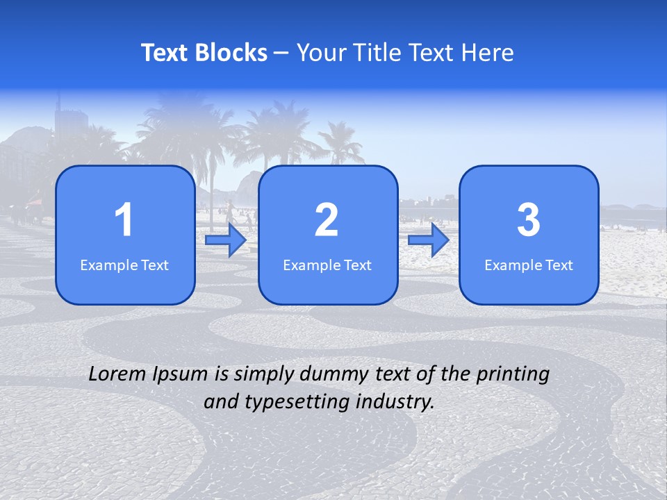 Sand Mountain Gavea PowerPoint Template