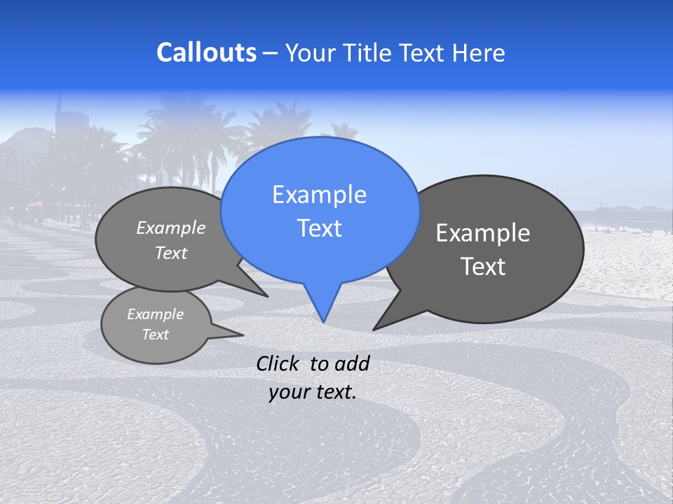 Sand Mountain Gavea PowerPoint Template