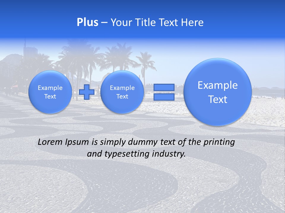 Sand Mountain Gavea PowerPoint Template