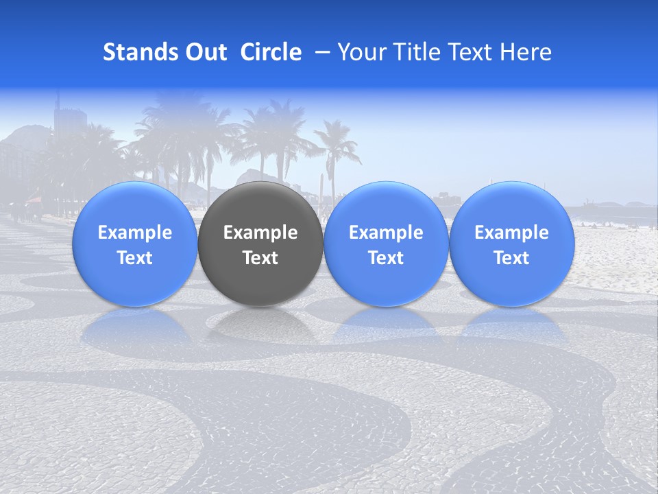 Sand Mountain Gavea PowerPoint Template