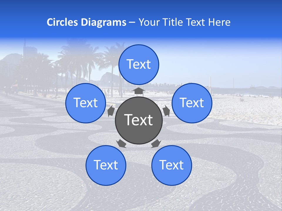 Sand Mountain Gavea PowerPoint Template