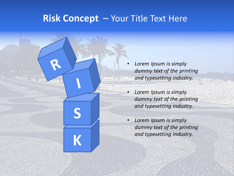 Sand Mountain Gavea PowerPoint Template