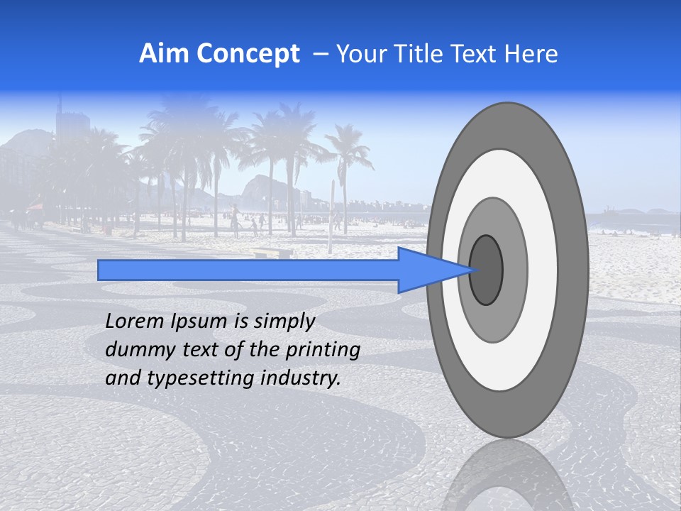 Sand Mountain Gavea PowerPoint Template
