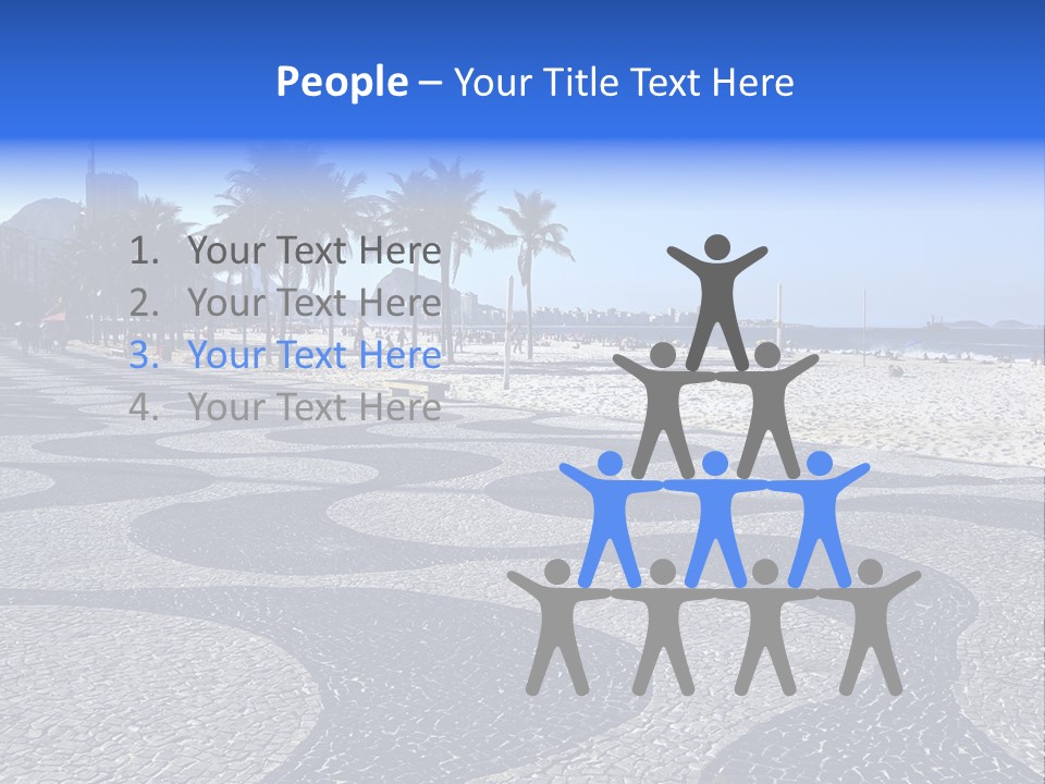 Sand Mountain Gavea PowerPoint Template