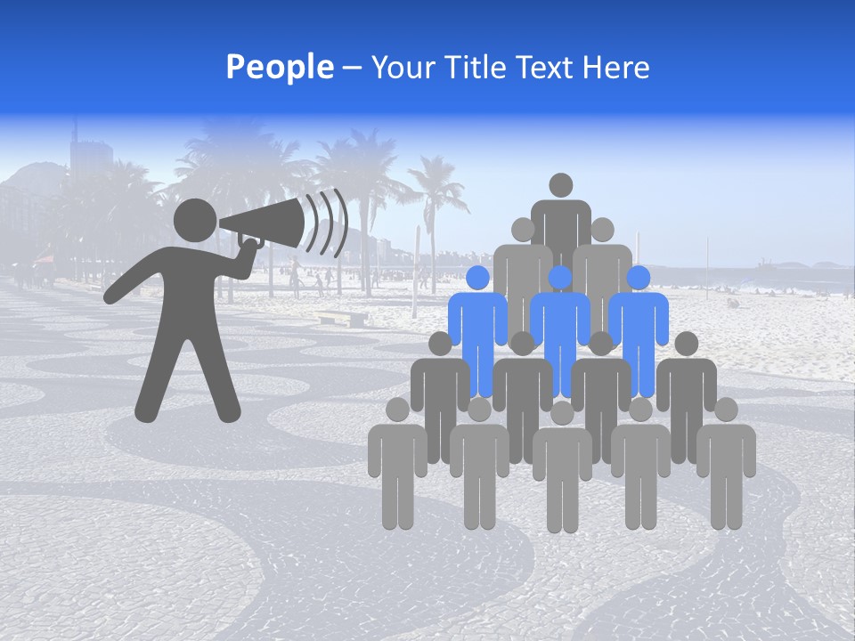 Sand Mountain Gavea PowerPoint Template