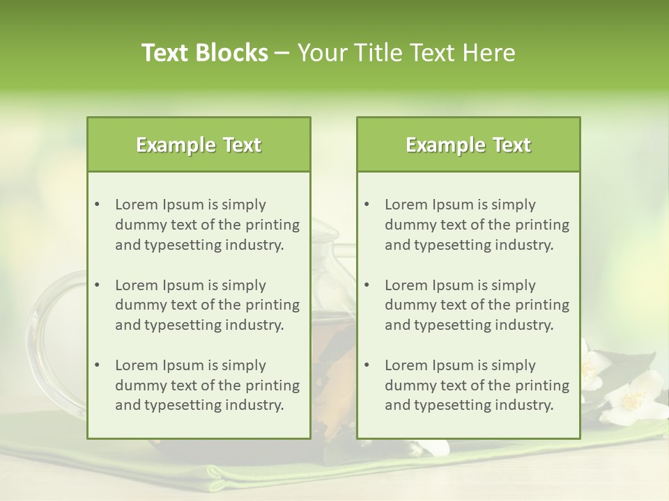 Clean Drink Health PowerPoint Template