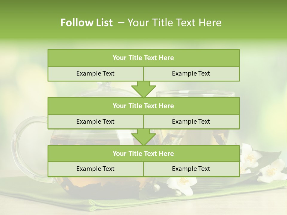 Clean Drink Health PowerPoint Template